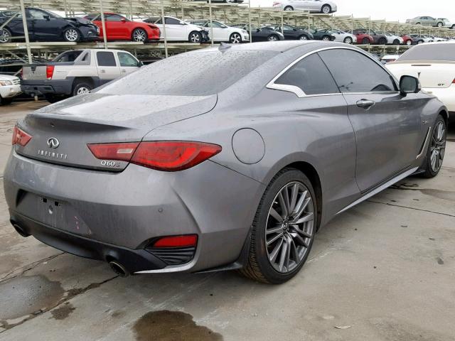 JN1FV7EL0HM700969 - 2017 INFINITI Q60 RED SP GRAY photo 4