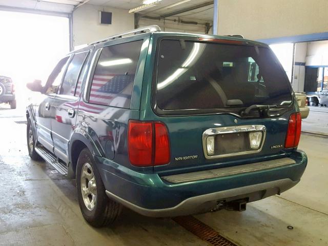 5LMPU28LXWLJ36617 - 1998 LINCOLN NAVIGATOR 青绿色 照片 3