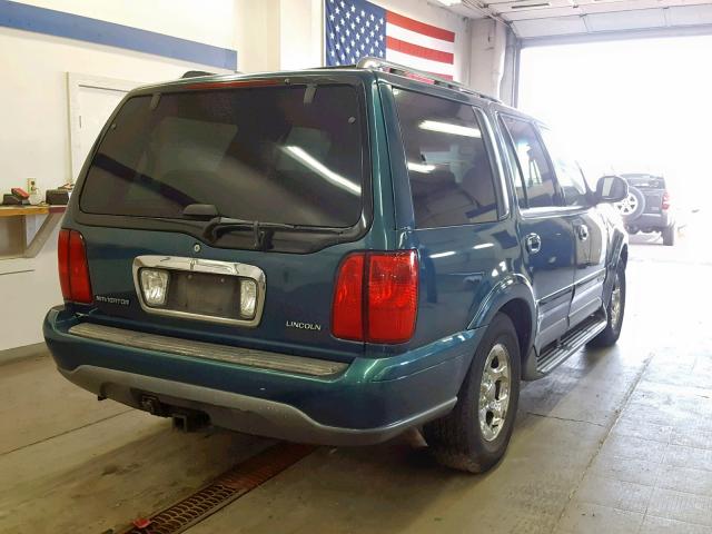 5LMPU28LXWLJ36617 - 1998 LINCOLN NAVIGATOR 青绿色 照片 4