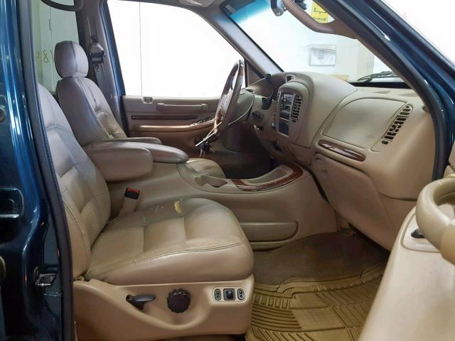 5LMPU28LXWLJ36617 - 1998 LINCOLN NAVIGATOR 青绿色 照片 5