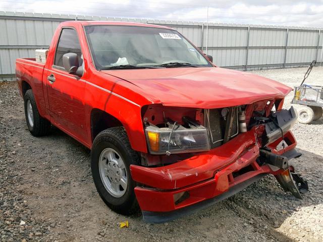 1GCCS148768145401 - 2006 CHEVROLET COLORADO RED photo 1