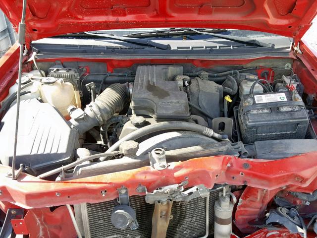 1GCCS148768145401 - 2006 CHEVROLET COLORADO RED photo 7