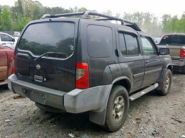 5N1ED28Y9YC602286 - 2000 NISSAN XTERRA XE BLACK photo 4