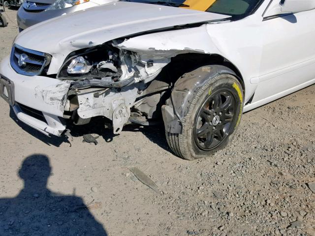 19UUA5641XA035836 - 1999 ACURA 3.2TL WHITE photo 9