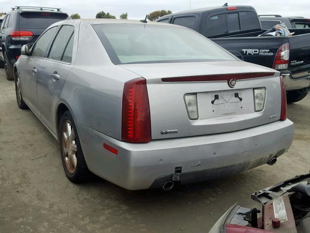 1G6DC67A850205652 - 2005 CADILLAC STS SILVER photo 3