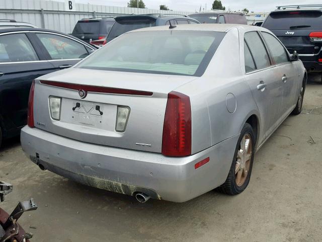 1G6DC67A850205652 - 2005 CADILLAC STS SILVER photo 4