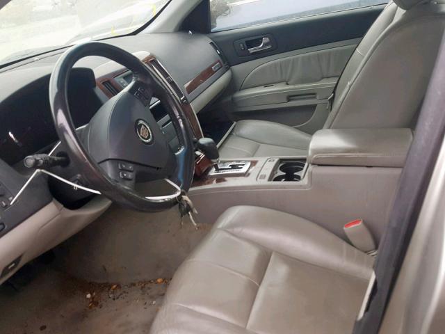 1G6DC67A850205652 - 2005 CADILLAC STS SILVER photo 5