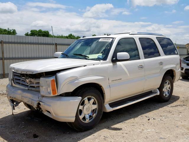 1GYEK63N74R310412 - 2004 CADILLAC ESCALADE L WHITE photo 2