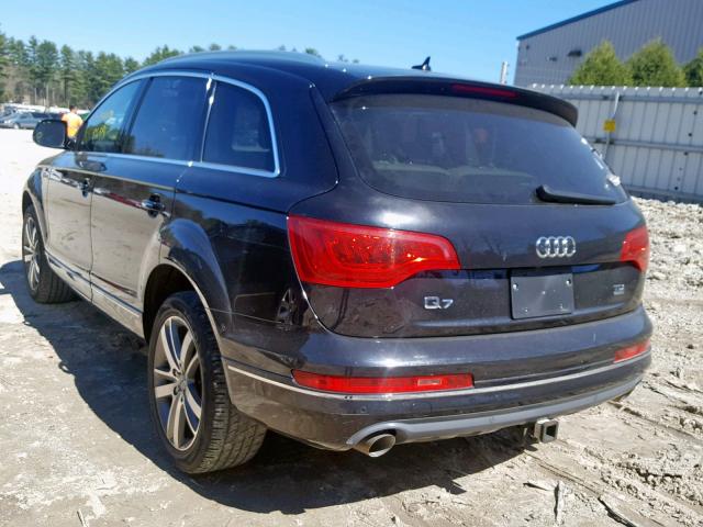 WA1LMAFE7CD007531 - 2012 AUDI Q7 PREMIUM BLACK photo 3