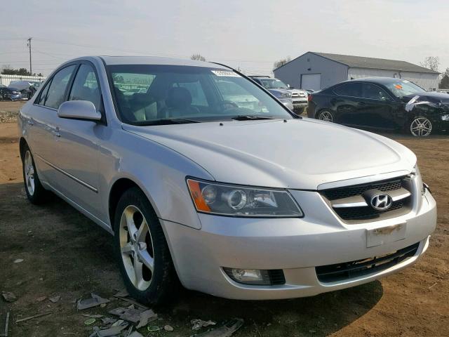 5NPEU46C68H358706 - 2008 HYUNDAI SONATA SE GRAY photo 1