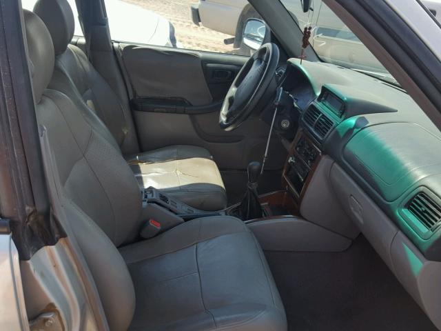 JF1SF6550XG727550 - 1999 SUBARU FORESTER S SILVER photo 5