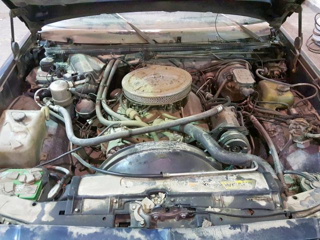 1W80H9K476291 - 1979 CHEVROLET EL CAMINO BLUE photo 7