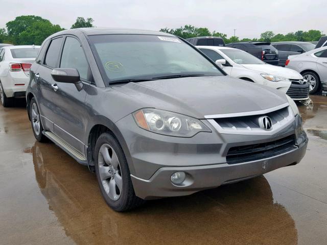 5J8TB18587A019785 - 2007 ACURA RDX TECHNO GRAY photo 1