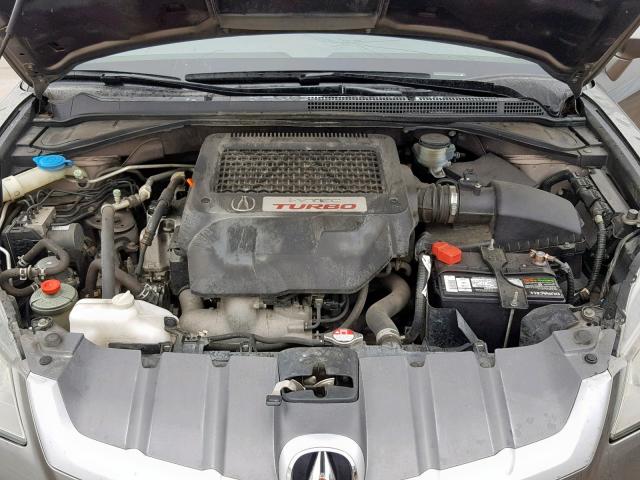 5J8TB18587A019785 - 2007 ACURA RDX TECHNO GRAY photo 7