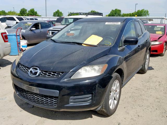 JM3ER29L270148771 - 2007 MAZDA CX-7 BLACK photo 2