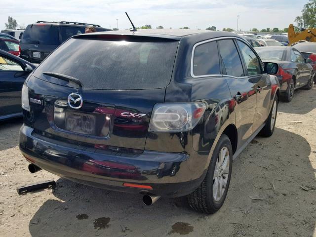 JM3ER29L270148771 - 2007 MAZDA CX-7 BLACK photo 4