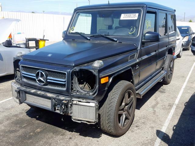 WDCYC7DF8DX210936 - 2013 MERCEDES-BENZ G 63 AMG BLACK photo 2