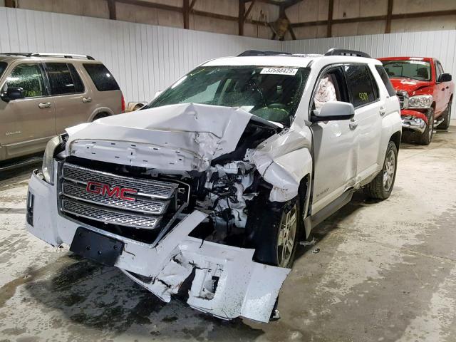 2GKALSEK1C6154136 - 2012 GMC TERRAIN SL WHITE photo 2