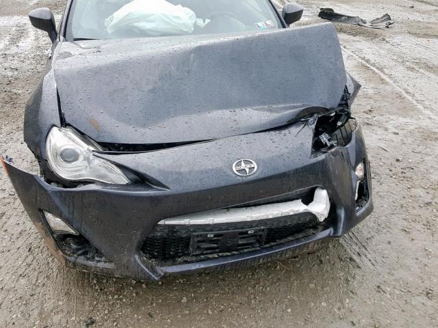 JF1ZNAA12G9702581 - 2016 TOYOTA SCION FR-S BLUE photo 9