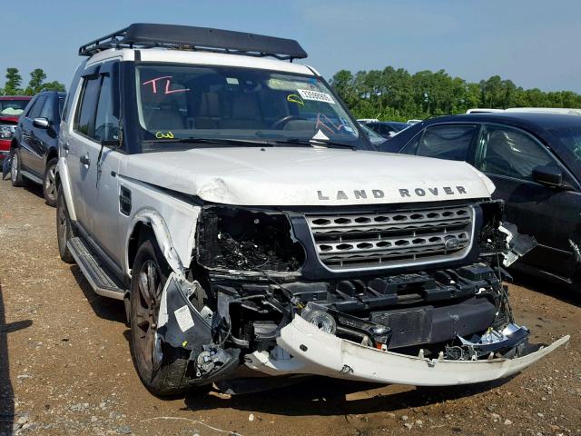 SALAG2V6XGA802920 - 2016 LAND ROVER LR4 HSE WHITE photo 1