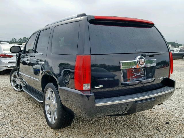 1GYFK23259R181922 - 2009 CADILLAC ESCALADE L BLACK photo 3