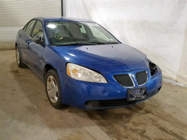 1G2ZF55BX64284580 - 2006 PONTIAC G6 SE BLUE photo 1