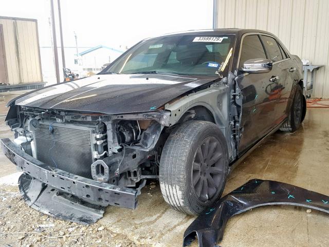 2C3CCAAG7EH365532 - 2014 CHRYSLER 300 GRAY photo 2