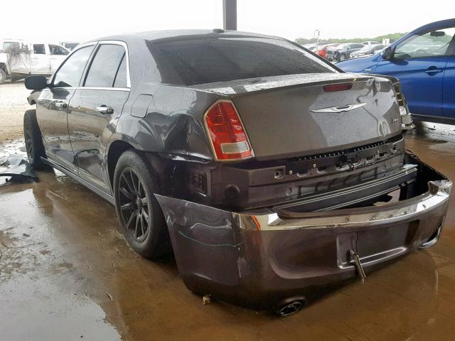 2C3CCAAG7EH365532 - 2014 CHRYSLER 300 GRAY photo 3