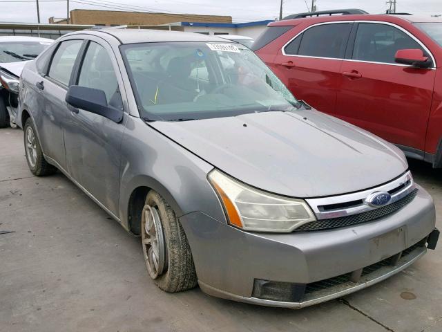 1FAHP34N28W248383 - 2008 FORD FOCUS S/SE GRAY photo 1