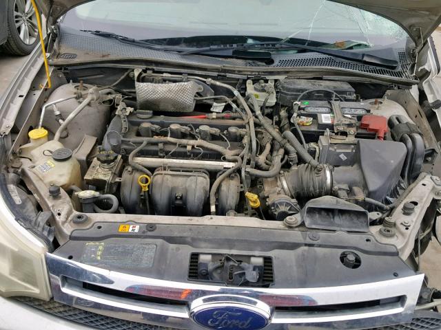 1FAHP34N28W248383 - 2008 FORD FOCUS S/SE GRAY photo 7