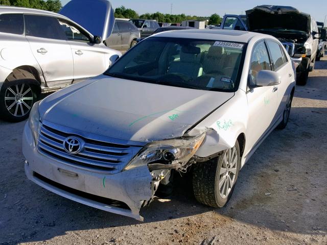 4T1BK3DB5BU394019 - 2011 TOYOTA AVALON BAS WHITE photo 2