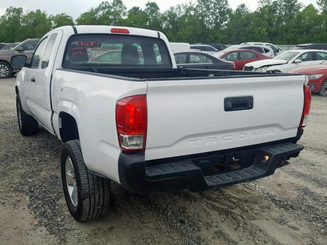 5TFRX5GN9JX112161 - 2018 TOYOTA TACOMA ACC WHITE photo 3