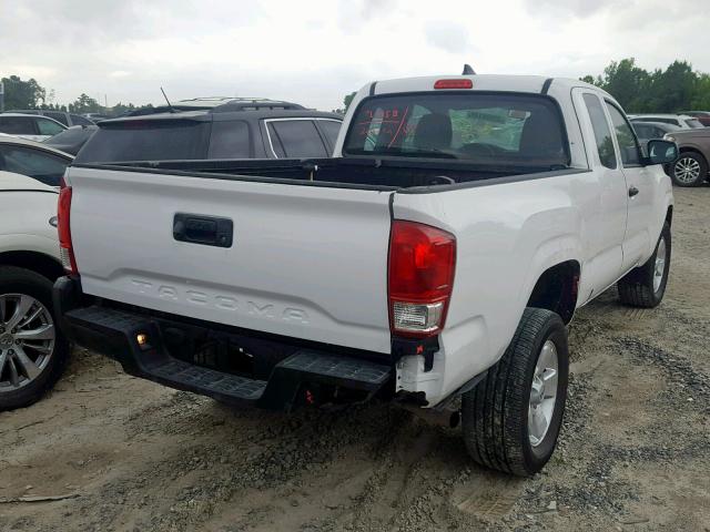 5TFRX5GN9JX112161 - 2018 TOYOTA TACOMA ACC WHITE photo 4