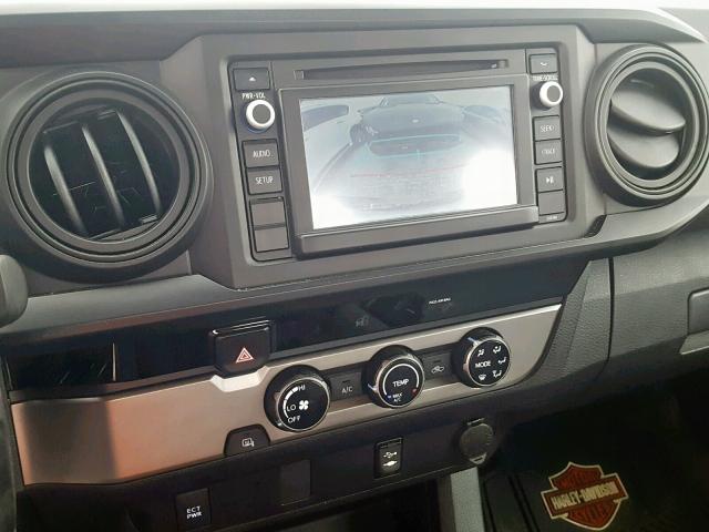 5TFRX5GN9JX112161 - 2018 TOYOTA TACOMA ACC WHITE photo 9