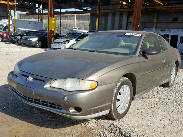 2G1WW12E829361145 - 2002 CHEVROLET MONTE CARL 棕色 照片 2