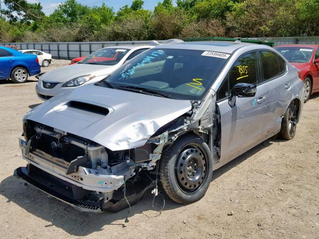 JF1VA1J67K9803016 - 2019 SUBARU WRX LIMITE SILVER photo 2