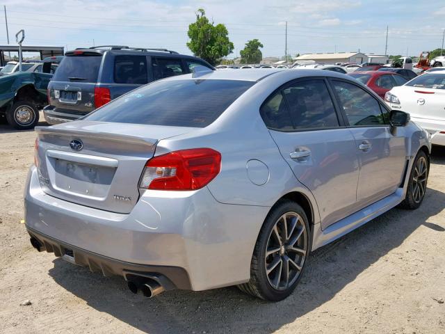 JF1VA1J67K9803016 - 2019 SUBARU WRX LIMITE SILVER photo 4