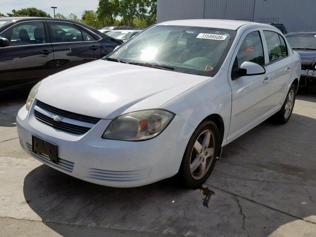 1G1AF5F50A7222302 - 2010 CHEVROLET COBALT 2LT WHITE photo 2