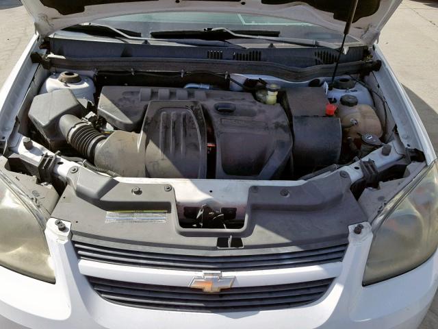 1G1AF5F50A7222302 - 2010 CHEVROLET COBALT 2LT WHITE photo 7