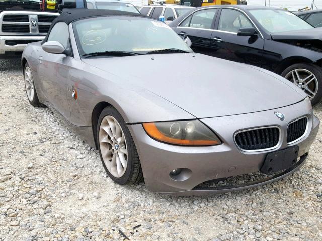 4USBT33453LS45986 - 2003 BMW Z4 2.5 GRAY photo 1