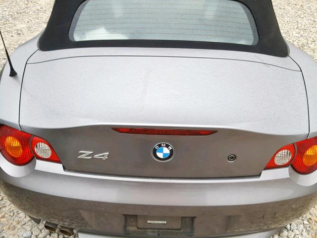 4USBT33453LS45986 - 2003 BMW Z4 2.5 GRAY photo 6