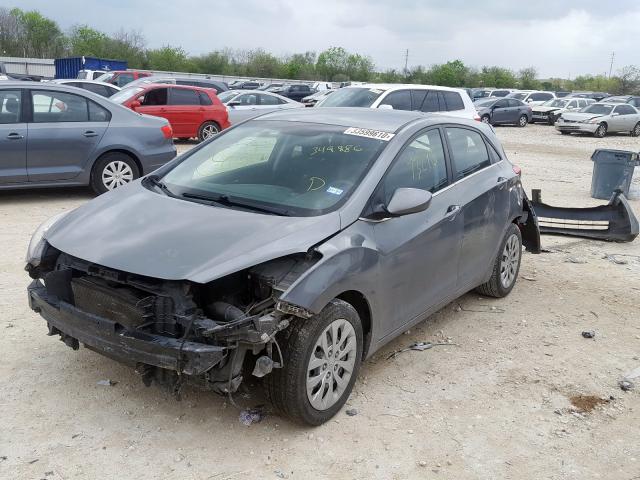 KMHD35LH3HU349886 - 2017 HYUNDAI ELANTRA GT  photo 2