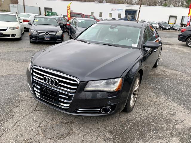 WAURVAFD5BN020921 - 2011 AUDI A8 L QUATT GRAY photo 1