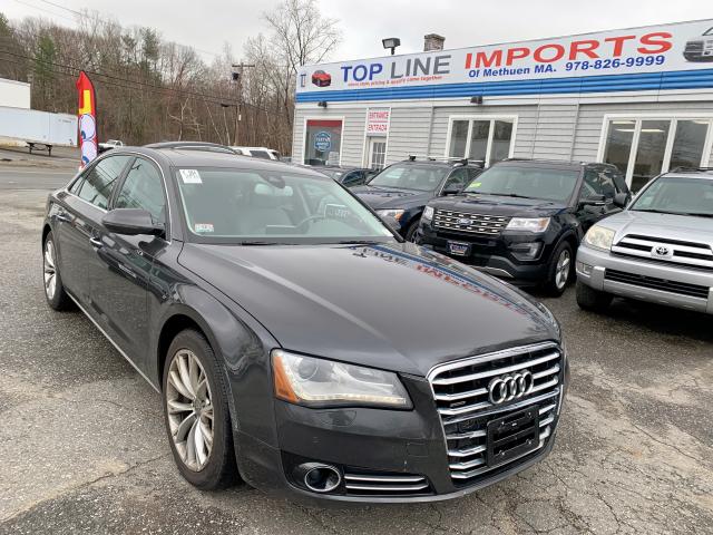 WAURVAFD5BN020921 - 2011 AUDI A8 L QUATT GRAY photo 2