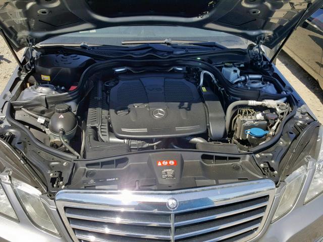 WDDHF5KB5DA673286 - 2013 MERCEDES-BENZ E 350 SILVER photo 7