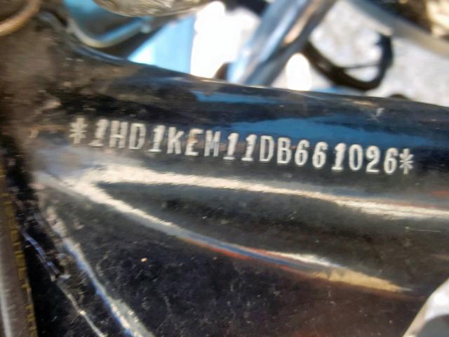 1HD1KEM11DB661026 - 2013 HARLEY-DAVIDSON FLHTK ELEC 黑色 照片 10