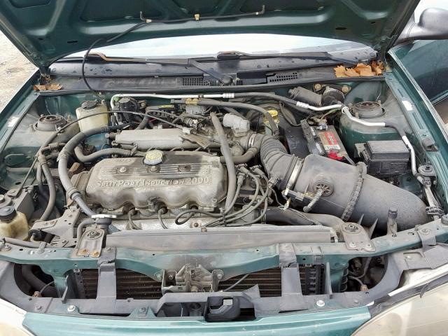 1FAFP13P1XW216571 - 1999 FORD ESCORT SE GREEN photo 7