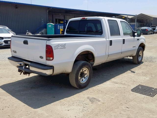 1FTSW31F21EA56926 - 2001 FORD F350 SRW S WHITE photo 4