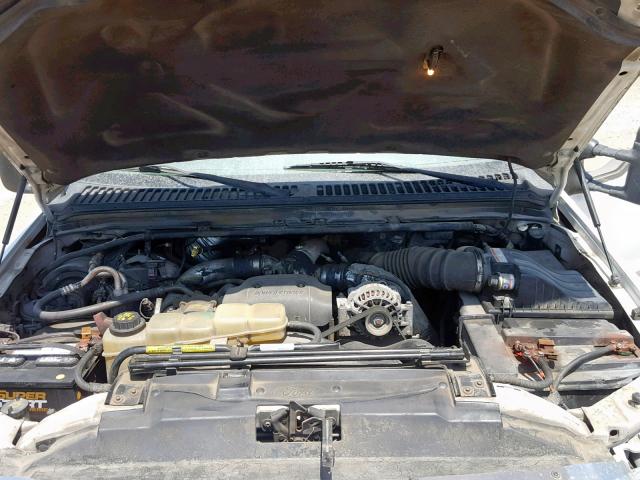 1FTSW31F21EA56926 - 2001 FORD F350 SRW S WHITE photo 7