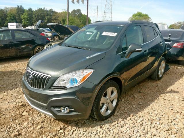 KL4CJBSB4GB734332 - 2016 BUICK ENCORE CON GRAY photo 2